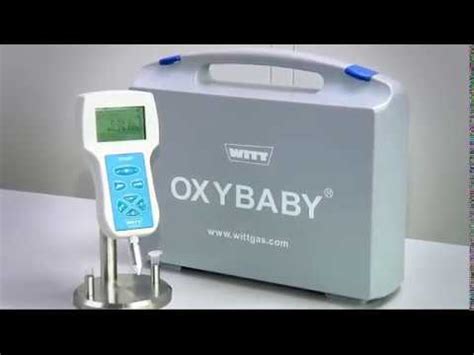 Witt Gas Analyser Oxybaby Youtube