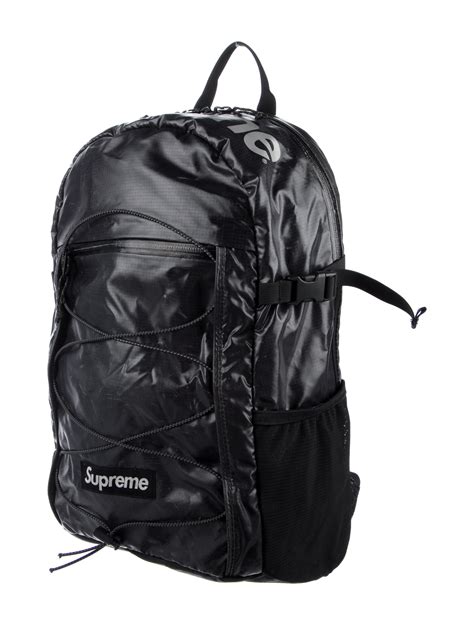 Supreme Cordura Fabric Backpack - Black Backpacks, Bags - WSPME56945 ...