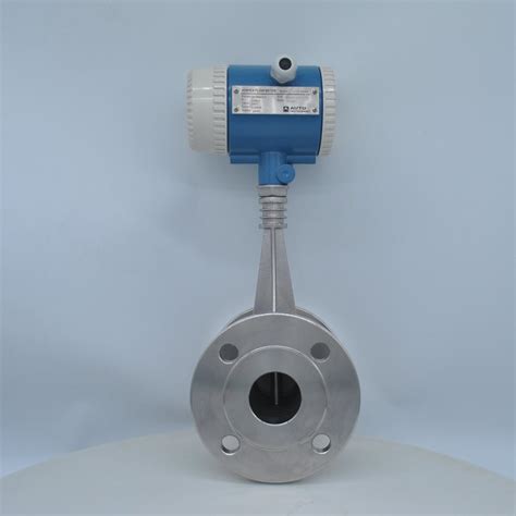 Flange Connection Liquid Turbine Vortex Flow Meter With 0 5 Accuracy