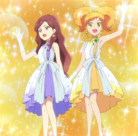 Aikatsu On Parade ＃6．kasumi Yozora And Nikaidou Yuzu Anime Girl Cute