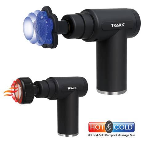 Trakk Rubberized Hot Cold Percussive Massage Gun 20805111 Hsn