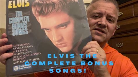 Elvis Presley The Complete Bonus Songs Lp Youtube