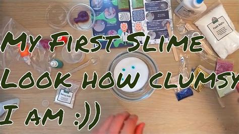 My First Slime Ever Unboxing Slime Kit See How Fast I Learn Watch