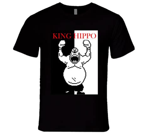 King Hippo Mike Tyson's Punch Out Scarface Style Boxing T Shirt - Etsy