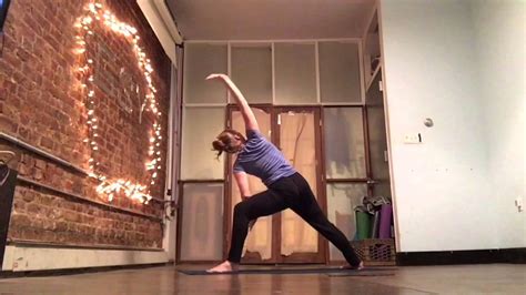 Lengthen And Strengthen Yoga Flow Youtube