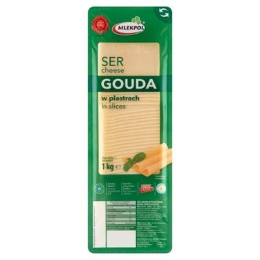 Mlekpol Ser Gouda W Plastrach 1 Kg 26 TANIEJ Promocja Kaufland