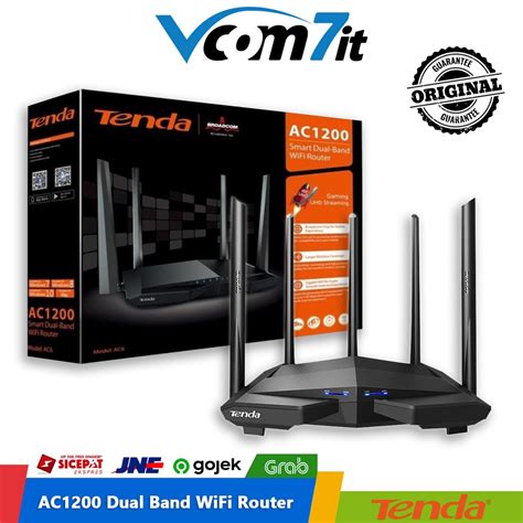 Jual TENDA WIFI ROUTER AC1200 AC6 Smart Dual Band Wi Fi Wireless