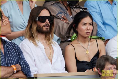 Photo: jared leto rumored girlfriend thet thinn paris tennis tournament ...