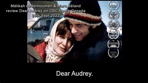 Dear Audrey Reviewed By M Likah Abdelmoumen Marc B Land Cbc Radio