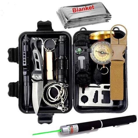 New Arrival Limited Pcs Survival Kit Set Military Outdoor Travel