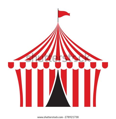 Circus Tent Vector Illustration Stock Vector Royalty Free 278921738 Shutterstock