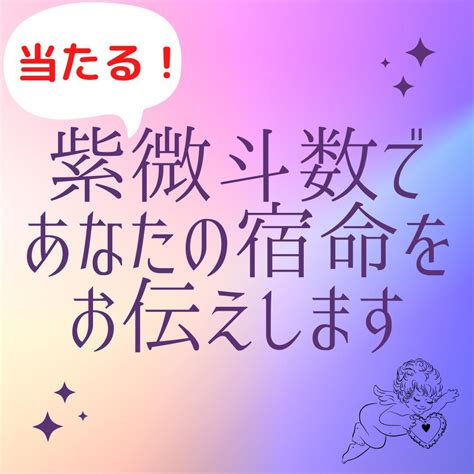 紫微斗数 鑑定 占い 性格 運勢 恋愛 結婚 仕事 金運 天職 宿命 運命 メルカリ