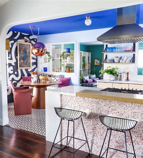 Colorfully Dramatic Maximalism Texas House Photos Apartment Therapy