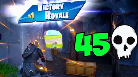 45 KILL SQUAD WIN Fortnite YouTube