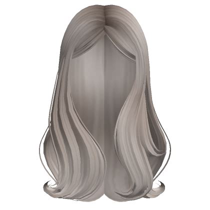 Long Dangerous Side Swept Hair Ash Blonde Roblox