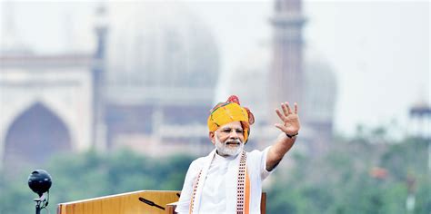 PM Narendra Modi bats for ‘wealth creators’ in Independence Day speech - Telegraph India