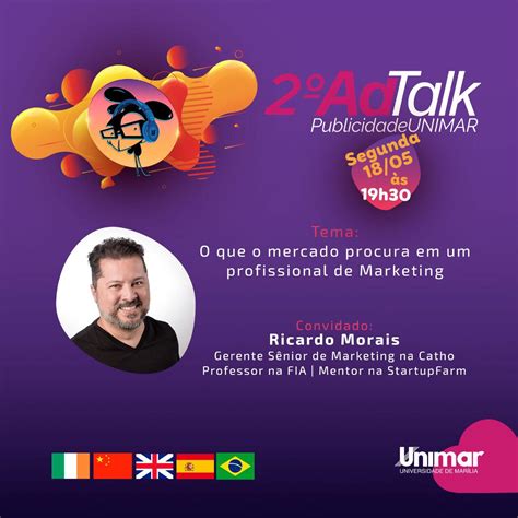 Curso De Publicidade E Propaganda Da Unimar Realiza O Ad Talk