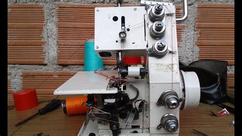 Como Enhebrar La Overlock Casera Hilos Mecanica Confeccion Curso