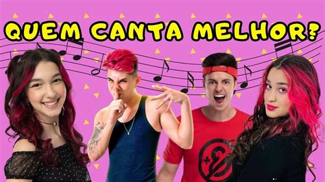 E A Galera Hoje Vamos Ver Quem Canta Melhor E Quem Acerta As Logos