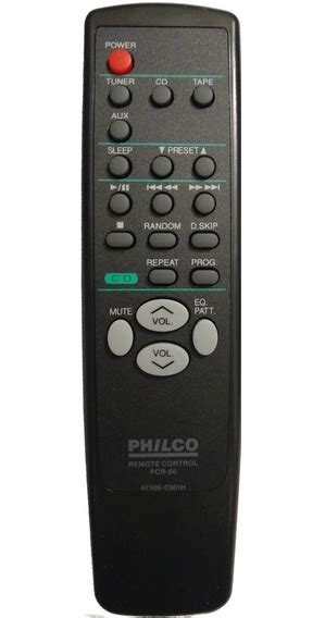 Controle Remoto Som Philco Ph650 MercadoLivre