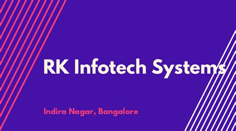 Rk Infotech Recruitment Hiring For Freshers As Software Support