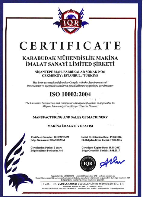 Our Certificates Finishing Machines