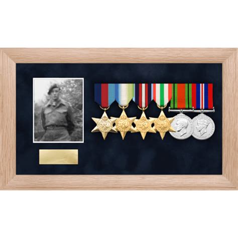 Photo Medal Display Frame For Up To 6 Medals • Medal Makers