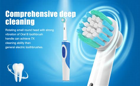 HOFAM Replacement Toothbrush Head Compatible With Most Braun Oral B