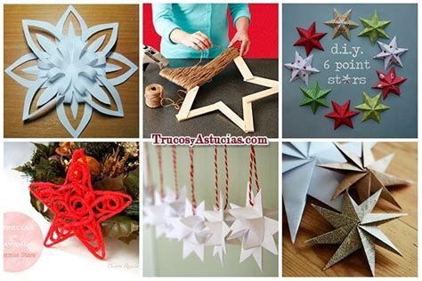 Estrellas De Navidad Con Tutoriales Para Hacerlas Trucos Y Astucias