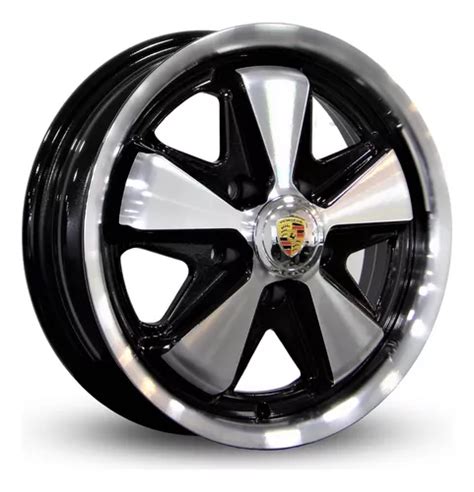 Rodas Raw Classics Fuchs Fusca Aro 15 5x130 Jogo Bicos