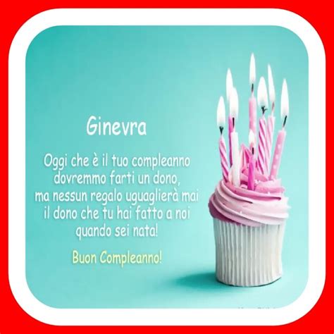 Buon Compleanno Ginevra Bellissime Immagini Nuove Licondividi It