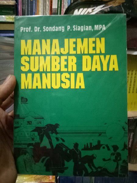 Jual Original Buku Msdm Manajemen Sumber Daya Manusia Karangan Prof Dr