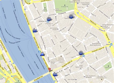 Budapest Opera Cruise Pier & Map - Budapest River Cruise