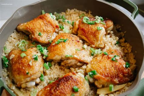 The Best One Pot Chicken And Rice 7 Ingredients