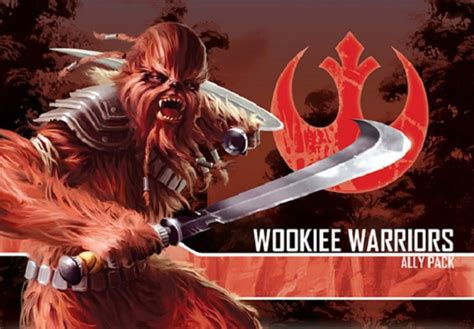 Star Wars Imperial Assault Wookie Warriors Ally Pack