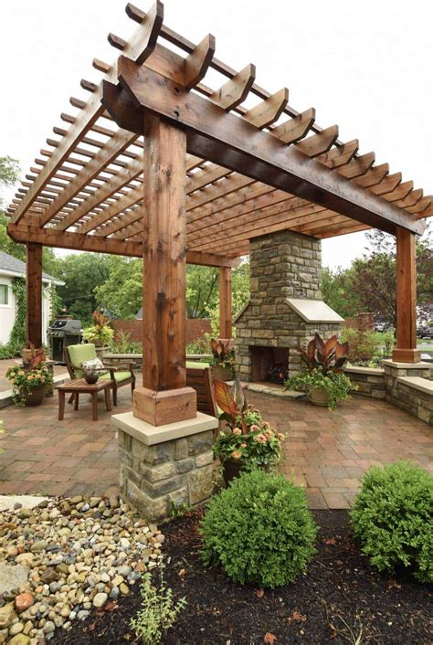 30 Spectacularly Beautiful Pergola Patio Ideas For Your Home Backyard