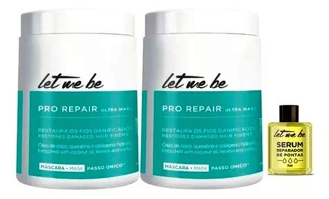 Kit Let Me Be Botox Pro Repair Sem Formol De Kg Cada Parcelamento