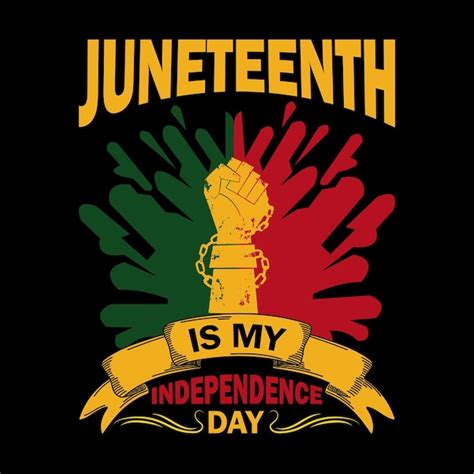 Premium Vector Juneteenth T Shirt Design Juneteenth Vector Juneteenth