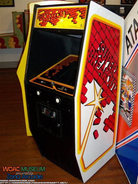 Super Breakout Arcade Cabinet Atari