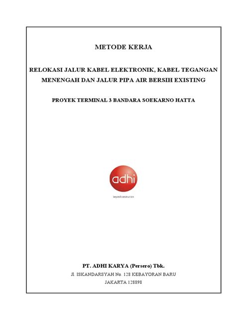 Metode Kerja Pdf