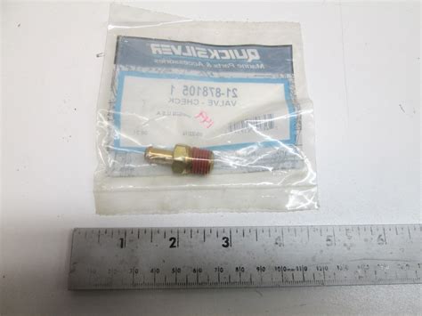 Quicksilver Check Valve Mercury Mariner