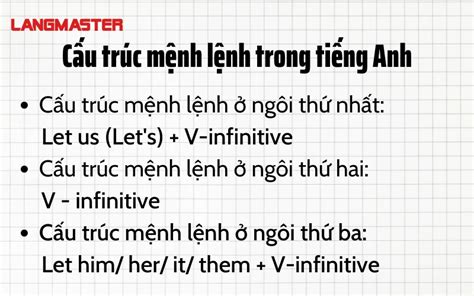 Câu Mệnh Lệnh Yêu Cầu Trong Tiếng Anh Bí Quyết Thành Thạo Nhanh Chóng