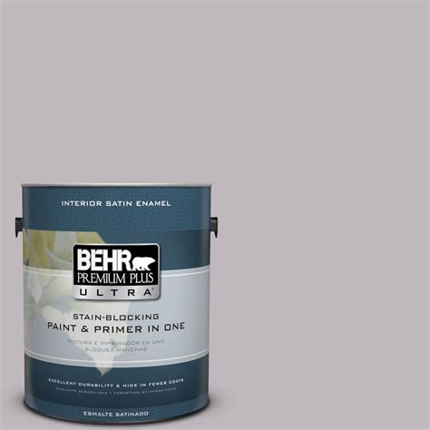 Behr Premium Plus Ultra Gal Ppu French Lilac Satin Enamel