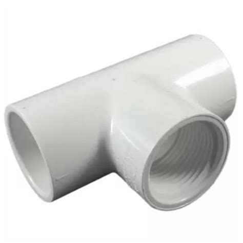 Lasco Fittings 402007 0 75In SKT X SKT X FPT Tee Schedule 40