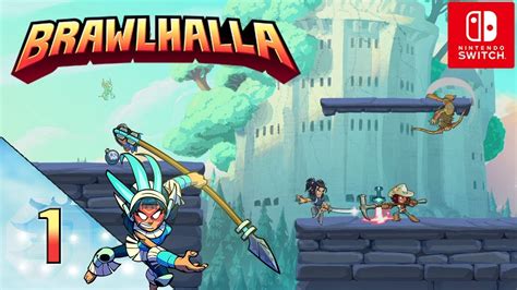 Brawlhalla Lets Play ★ 1 ★ Ersten Runden Mit Cassidy ★ Switch Edition