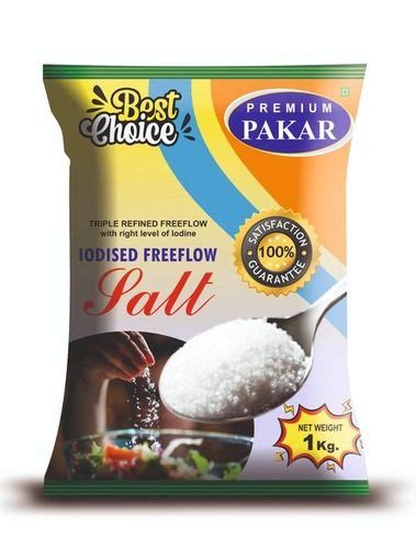 Export Quality Triple Refined Iodised Free Flow Salt At Best Price In