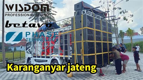 Cek Sound Sub Betavo Triple Magnet Line Array Way Wisdom L P