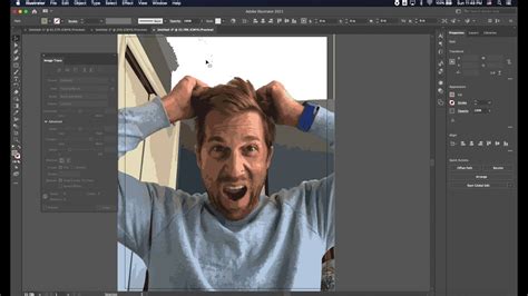 How To Use Image Trace In Adobe Illustrator Youtube