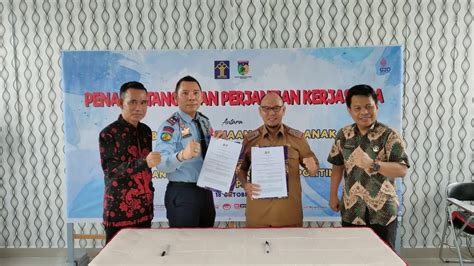 Dorong Pembinaan Ideologi Pancasila Lpka Palu Teken Pks Bersama