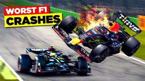 Top 10 Worst Formula 1 CRASHES F1 Crashes EVER YouTube